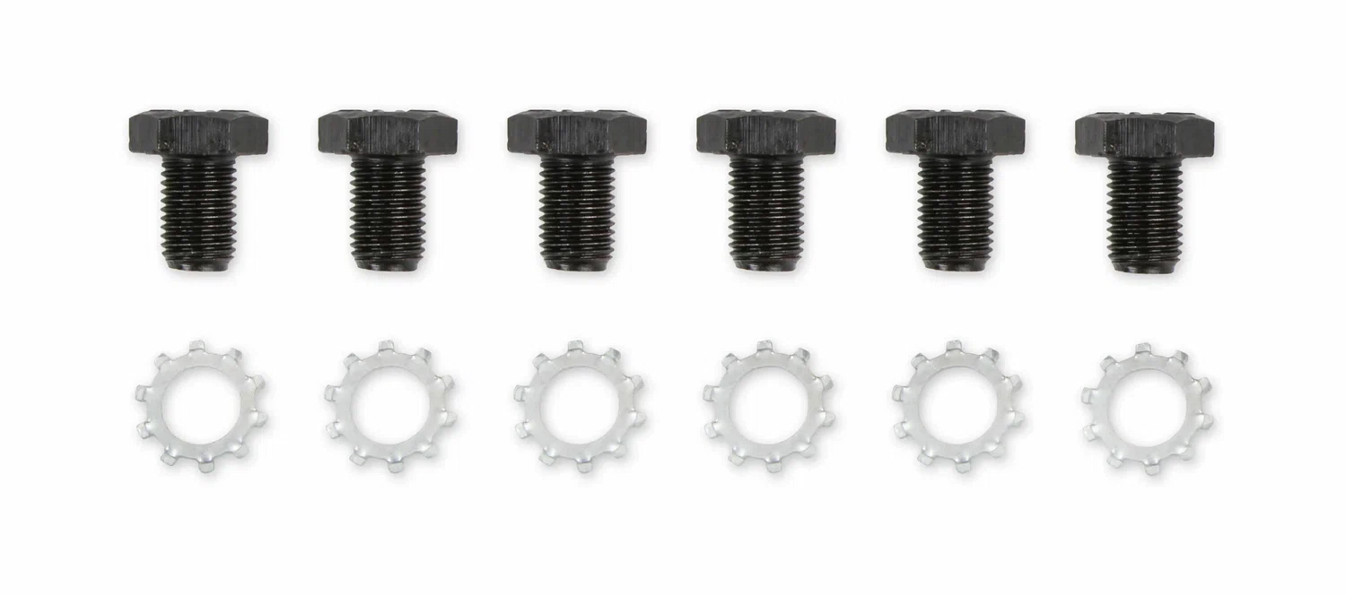 Mr Gasket 6710 Grade 8 Flexplate Bolt Kit fits GM V8 with 7_16- 20 Bolts